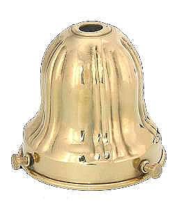 2-1/4" Brass Shade Holder
