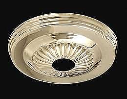 Light Fixture Ceiling Canopy - Solid Brass