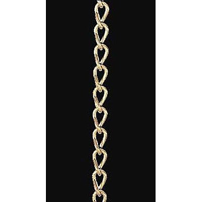 #18 Brass Double Jack Chain
