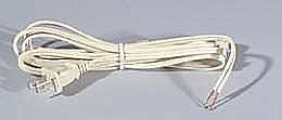 Ivory, 18/2 Lamp Cord Set with Plug