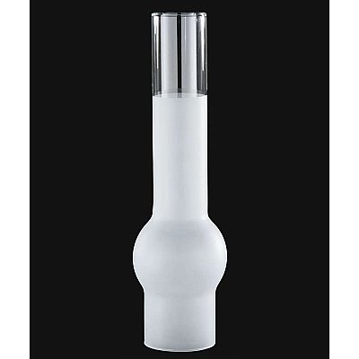 Chimney or Hurricane Lamp Shade -Frosted -12"