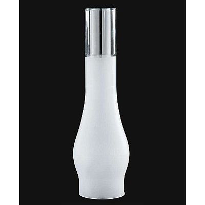 Chimney or Hurricane Lamp Shade -Frosted -12"