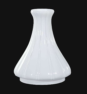 Angle Lamp Chimney or Hurricane Shade - Opal