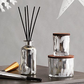Thymes Frasier Fir Pine Needle Statement Candle - 3 Wick