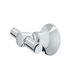 Solid Brass Double Towel or Robe Hook