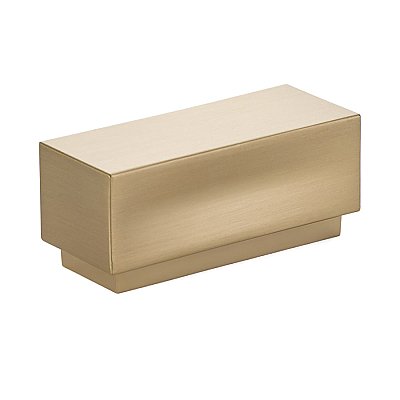 Urban Modern Collection Cinder Cabinet Knob - 2-1/4" x 1" - Multiple Finishes