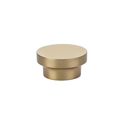 Urban Modern Collection District Cabinet Knob - 1-3/8" - Multiple Finishes
