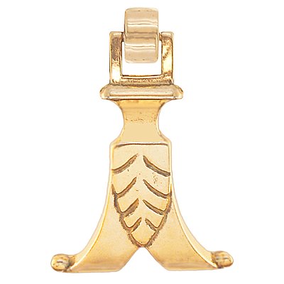 Drop Pull - Ribbon Pendant