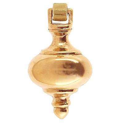 Drop Pull - Ball with Finial Pendant