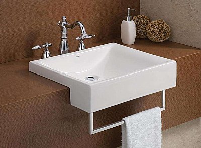 Pacific Semi-Cassa Vitreous China Lavatory / Sink