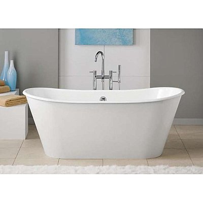 Cheviot Cast Iron 68" Iris Contemporary Freestanding Bathtub