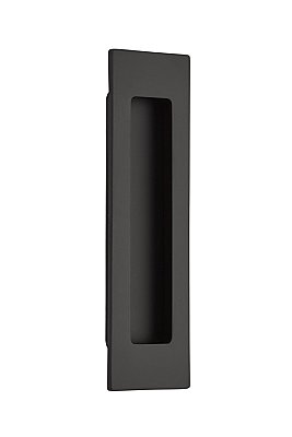 Pocket Door Flush Pull - Modern Rectangular 6"