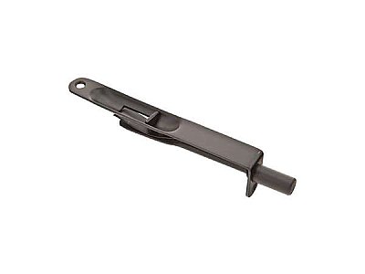 12" Mortise Door Bolt with Radius Corners
