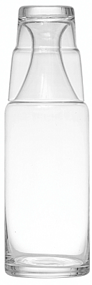 32 Oz. Glass Bedside Water Carafe & Cup Set