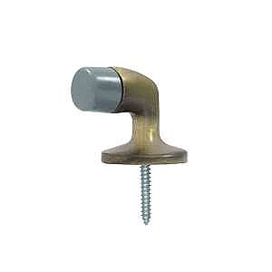 Mini Floor Mount Gooseneck Door Stop - Multiple Finishes