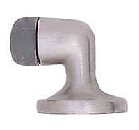 Mini Gooseneck Doorstop - Polished Chrome
