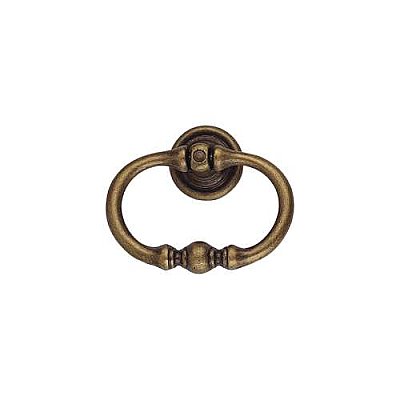 Ring Pull, round backplate, multiple finishes and sizes