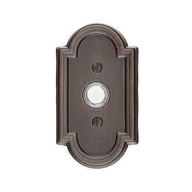 Lighted Bronze Electric Doorbell, Tuscany #11 Style, Multiple Finishes