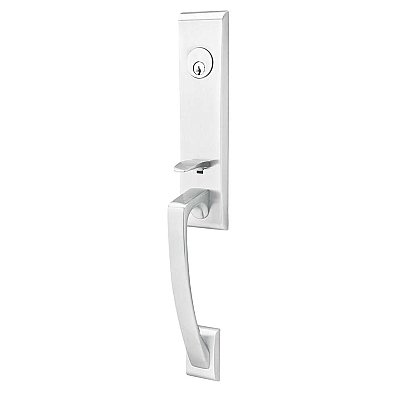 Apollo Brass Tubular Entry Door Hardware Set