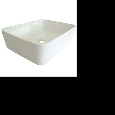 Fauceture French Petite Vessel Sink - White