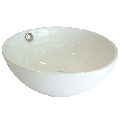 Kingston Brass Le Country Vessel Sink - White