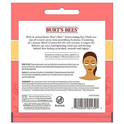 Burt's Bees Rejuvenating Eye Sheet