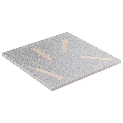 Komi Maolan Antracita 7-7/8" x 7-7/8" Porcelain Floor & Wall Tile - 25 Tiles Per Case - 11.25 Sq. Ft.