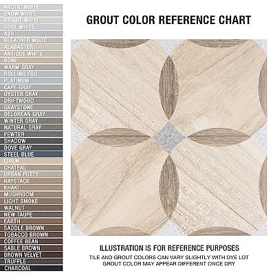 Komi Mossy 7-7/8" x 7-7/8" Porcelain Floor & Wall Tile - 25 Tiles Per Case - 11.25 Sq. Ft.