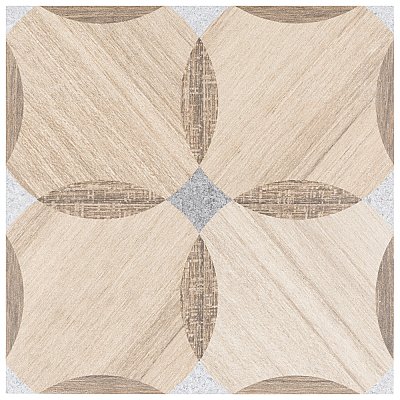 Komi Mossy 7-7/8" x 7-7/8" Porcelain Floor & Wall Tile - 25 Tiles Per Case - 11.25 Sq. Ft.