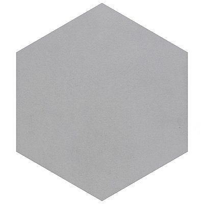 Industrial Hex White 8-1/2" x 9-7/8" Porcelain Floor & Wall Tile - 9 Tiles Per Case - 4.05 Sq. Ft.