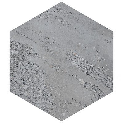Recycle Hex Antique 8-1/2" x 9-7/8" Porcelain Floor & Wall Tile - 9 Tiles Per Case - 4.05 Sq. Ft.
