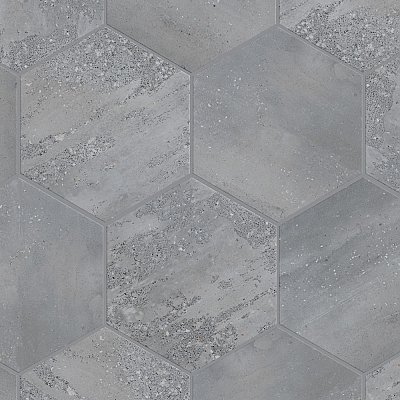Recycle Hex Antique 8-1/2" x 9-7/8" Porcelain Floor & Wall Tile - 9 Tiles Per Case - 4.05 Sq. Ft.