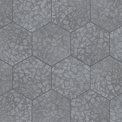 Recycle Hex Venice 8-1/2" x 9-7/8" Porcelain Floor & Wall Tile - 9 Tiles Per Case - 4.05 Sq. Ft.