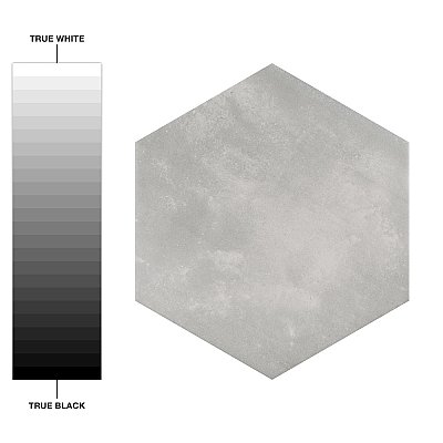 Horizon Hex Gris 7-3/4" x 9" Porcelain Floor & Wall Tile - Per Case of 24 - 8.88 Sq. Ft