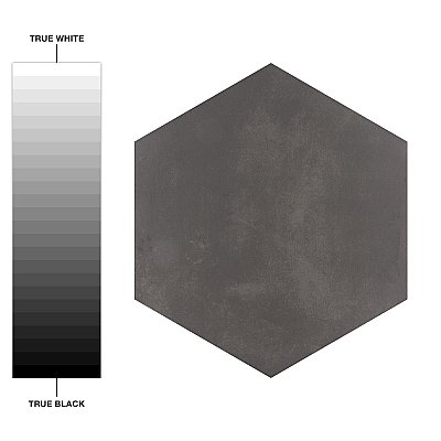 Horizon Hex Nero 7-3/4" x 9" Porcelain Floor & Wall Tile - Per Case of 24 - 8.88 Sq. Ft