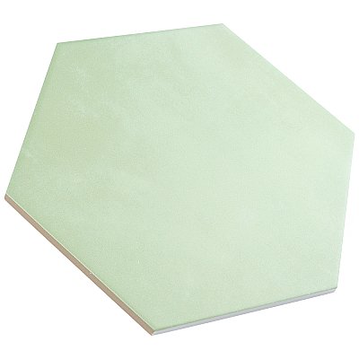 Horizon Hex Verde 7-3/4" x 9" Porcelain Floor & Wall Tile - Per Case of 24 - 8.88 Sq. Ft