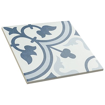 Arte Crystal 9-3/4" x 9-3/4" Porcelain Tile - Per Case of 16 Tile - 10.84 Sq. Ft. Per Case