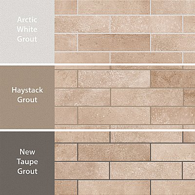 Aspdin Brick Cotto 2-3/8" x 9-3/4" Porcelain Floor and Wall Tile - 34 Tiles Per Case - 5.78 Square Feet