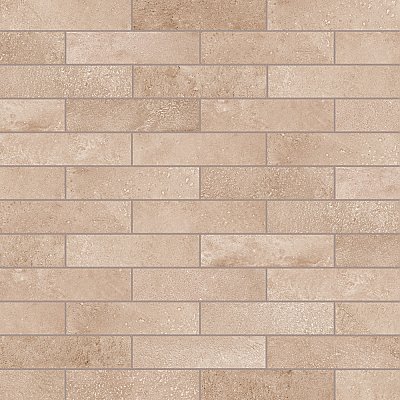 Aspdin Brick Cotto 2-3/8" x 9-3/4" Porcelain Floor and Wall Tile - 34 Tiles Per Case - 5.78 Square Feet