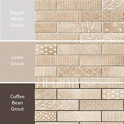 Aspdin Brick Essence Cotto 2-3/8" x 9-3/4" Porcelain Floor and Wall Tile - 34 Tiles Per Case - 5.78 Square Feet