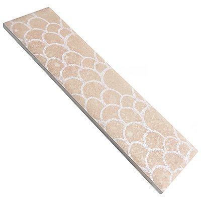 Aspdin Brick Essence Cotto 2-3/8" x 9-3/4" Porcelain Floor and Wall Tile - 34 Tiles Per Case - 5.78 Square Feet