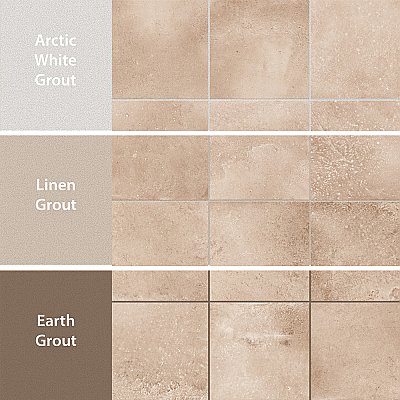 Aspdin Cotto 9-3/4" x 9-3/4" Porcelain Floor and Wall Tile - 16 Tiles Per Case - 10.88 Square Feet