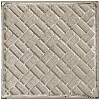 Arte Black 9-3/4" x 9-3/4" Porcelain Tile - Black/Gray- Per Case of 16 - 11.11 Square Feet