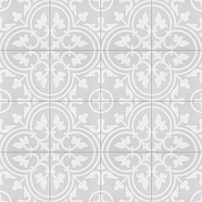 Arte Soft Grey 9-3/4" x 9-3/4" Porcelain Floor & Wall Tile - 16 Tiles Per Case - 10.88 Sq. Ft.