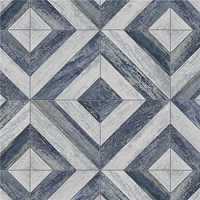 Cassis Sete Blue 9-3/4" x 9-3/4" Porcelain Tile - Per Case of 16 - 11.11 Square Feet