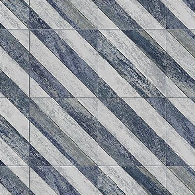 Cassis Sete Blue 9-3/4" x 9-3/4" Porcelain Tile - Per Case of 16 - 11.11 Square Feet