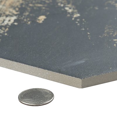 Gaugin Hex Catan Shadow 8-5/8" x 9-7/8" Porcelain Floor & Wall Tile - 25 Tiles Per Case - 11.5 Sq. Ft.