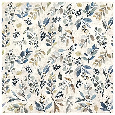 Garden Evergreen 9-3/4" x 9-3/4" Porcelain Floor & Wall Tile - 16 Tiles Per Case - 10.88 Square Feet