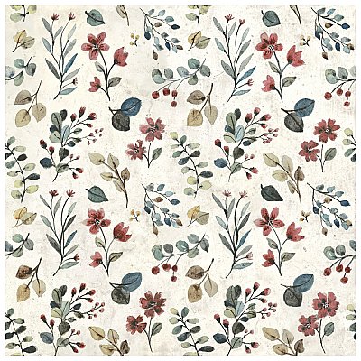 Garden Whisper 9-3/4" x 9-3/4" Porcelain Floor & Wall Tile - 16 Tiles Per Case - 10.88 Square Feet