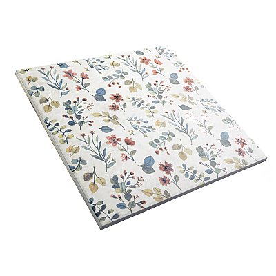 Garden Whisper 9-3/4" x 9-3/4" Porcelain Floor & Wall Tile - 16 Tiles Per Case - 10.88 Square Feet